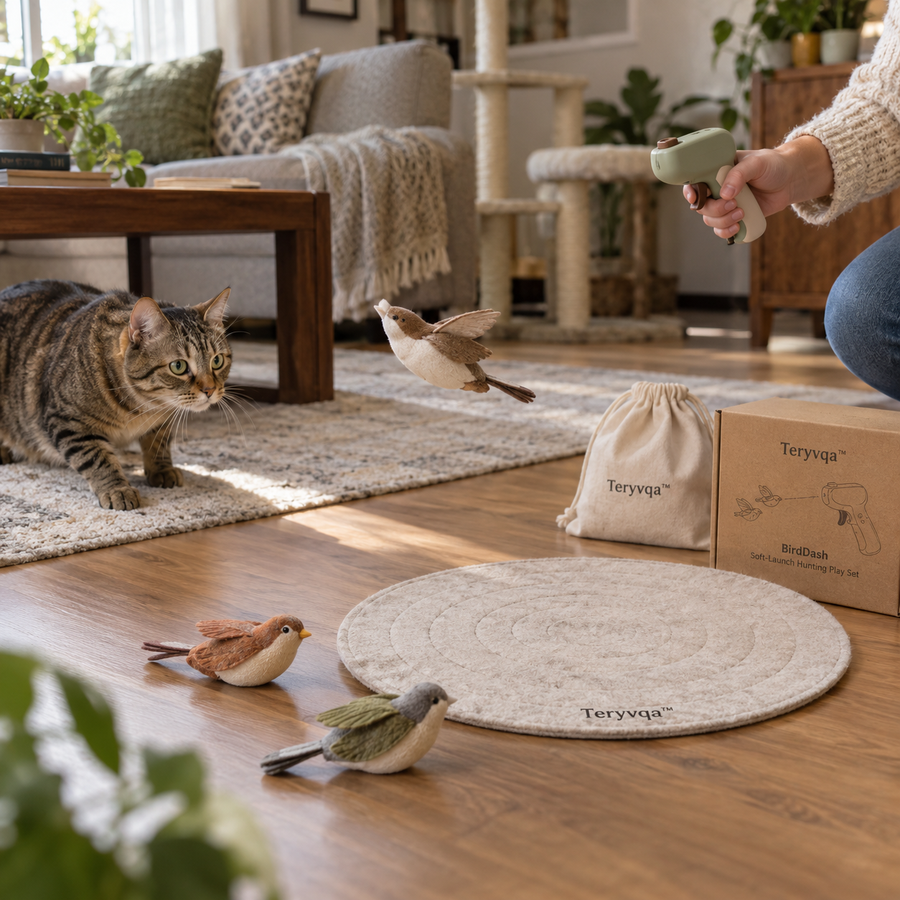 Teryvqa™ BirdDash Soft-Launch Hunting Play Set
