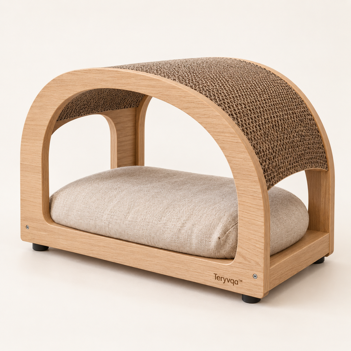 Teryvqa™ HavenArc Cat Scratch House & Resting Den
