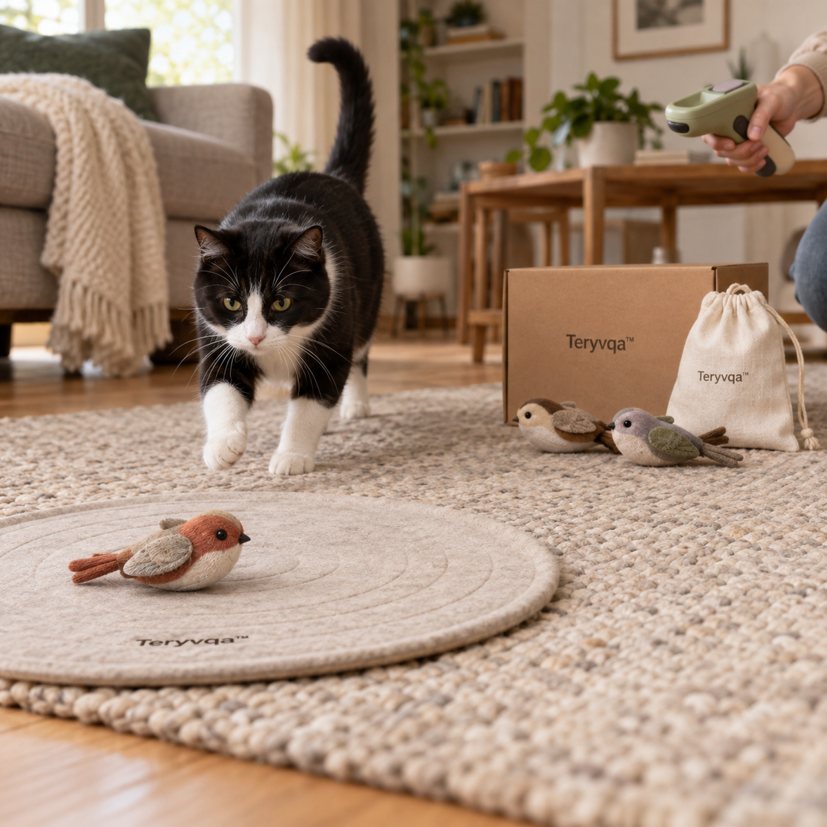 Teryvqa™ BirdDash Soft-Launch Hunting Play Set