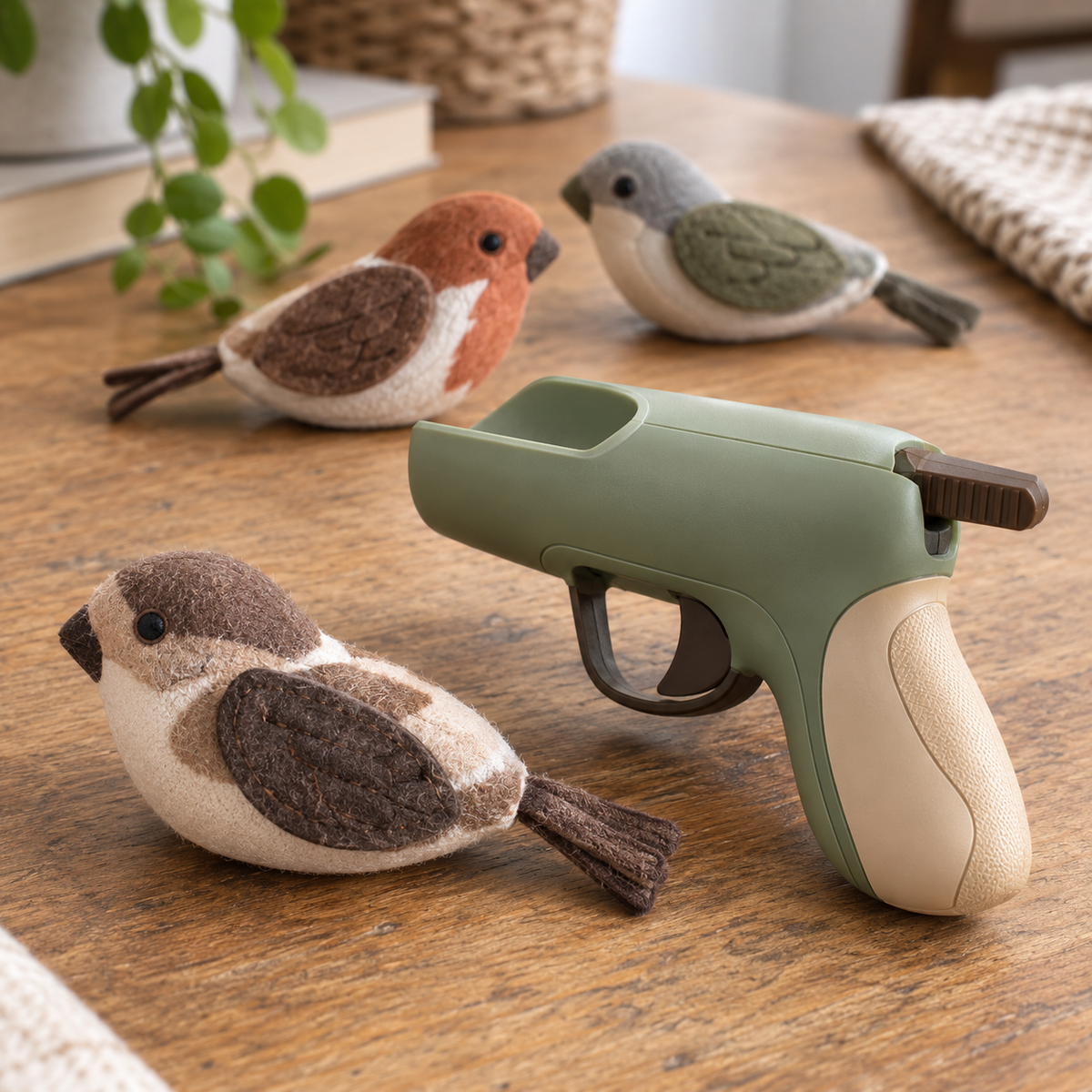 Teryvqa™ BirdDash Soft-Launch Hunting Play Set