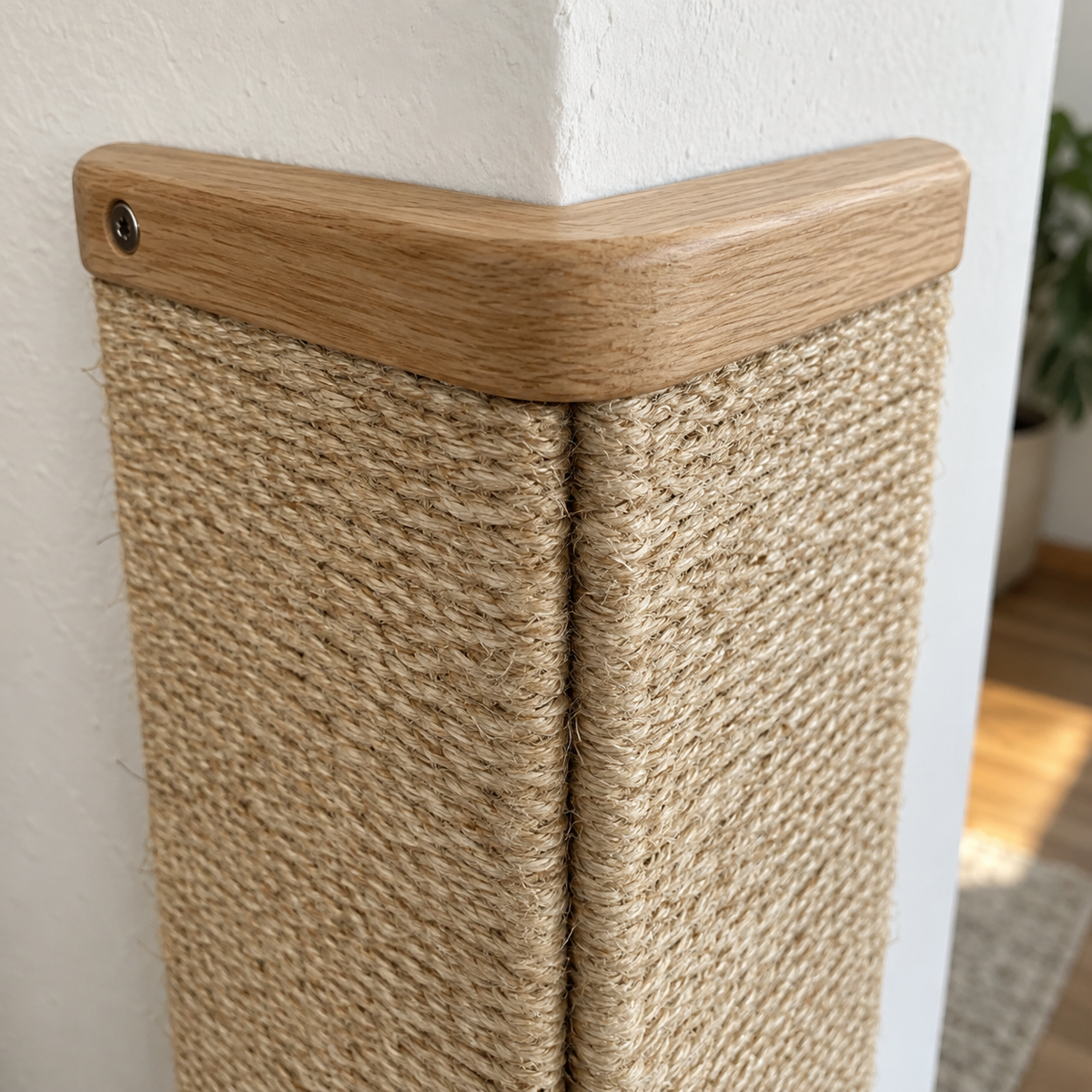 Teryvqa™ CornerClimb Wall-Corner Sisal Scratcher Set